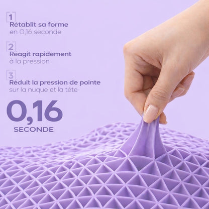 Coussin ergonomique respirant en TPE